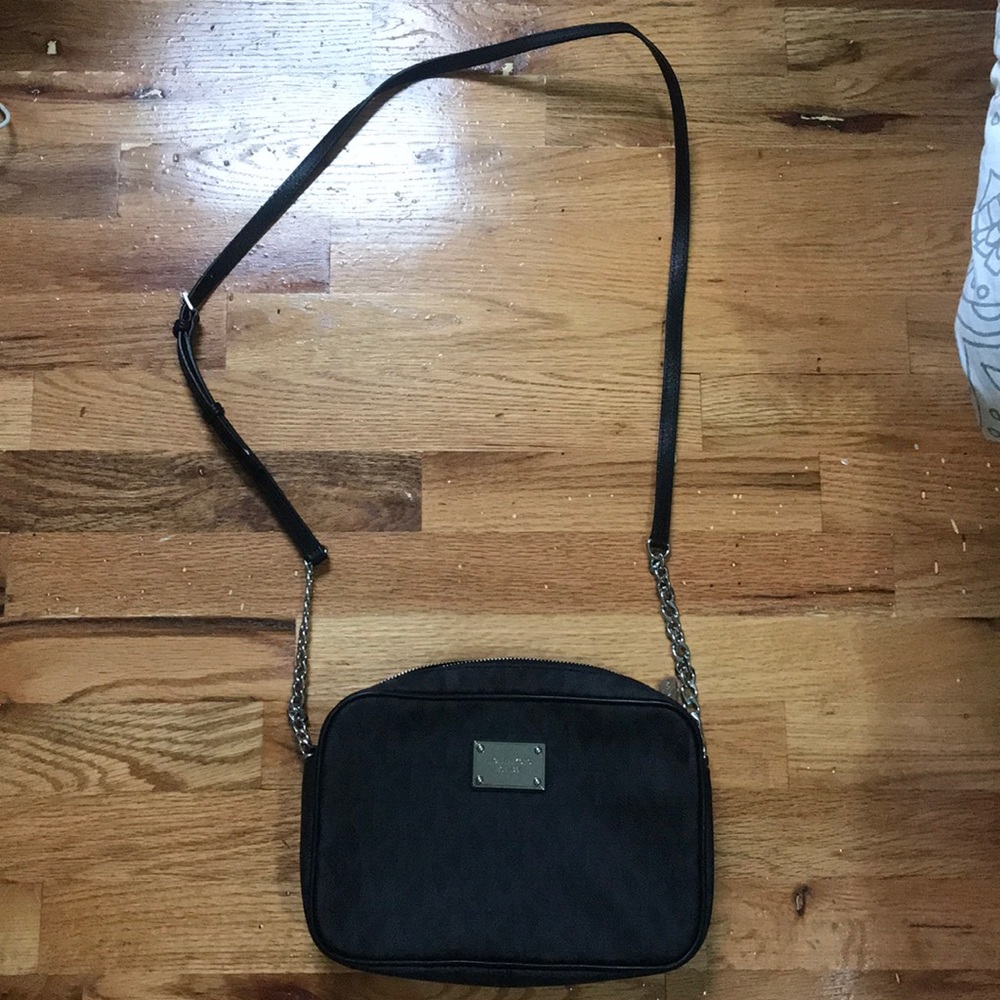 Michael Kors Black Crossbody Bag with Chain Strap